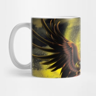 The Judgement of red and black angel Mug